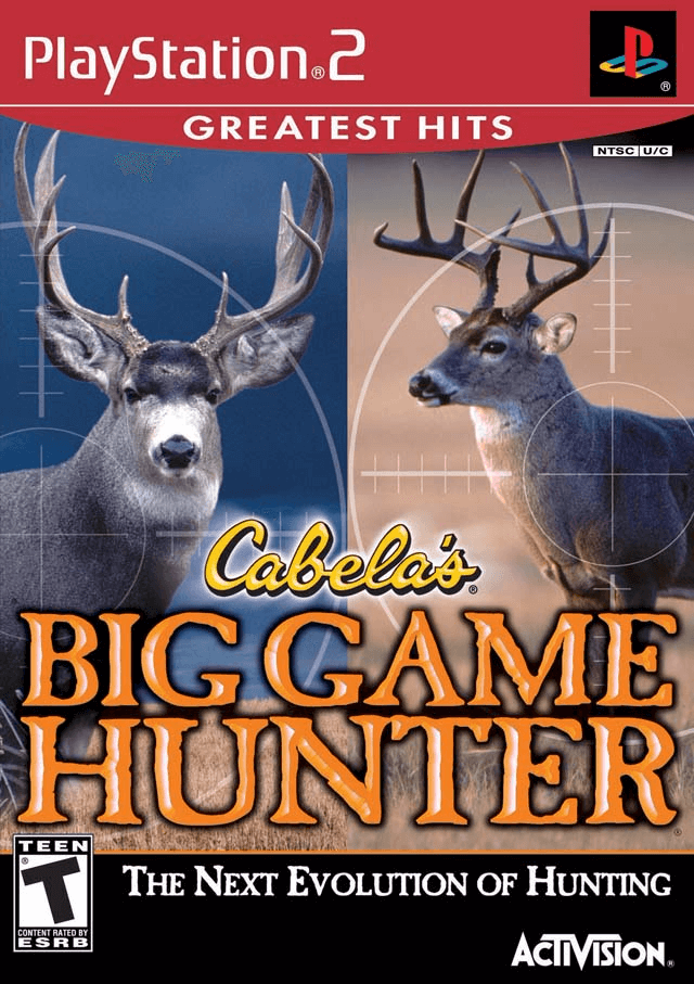 Cabela's Big Game Hunter 2008 box art for Playstation 2